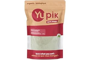 Yupik Organic Lupin Flour 454g, Gluten-Free, High-Protein & Fiber-Rich Flour Made from Roasted Lupini Beans, Perfect for Baki