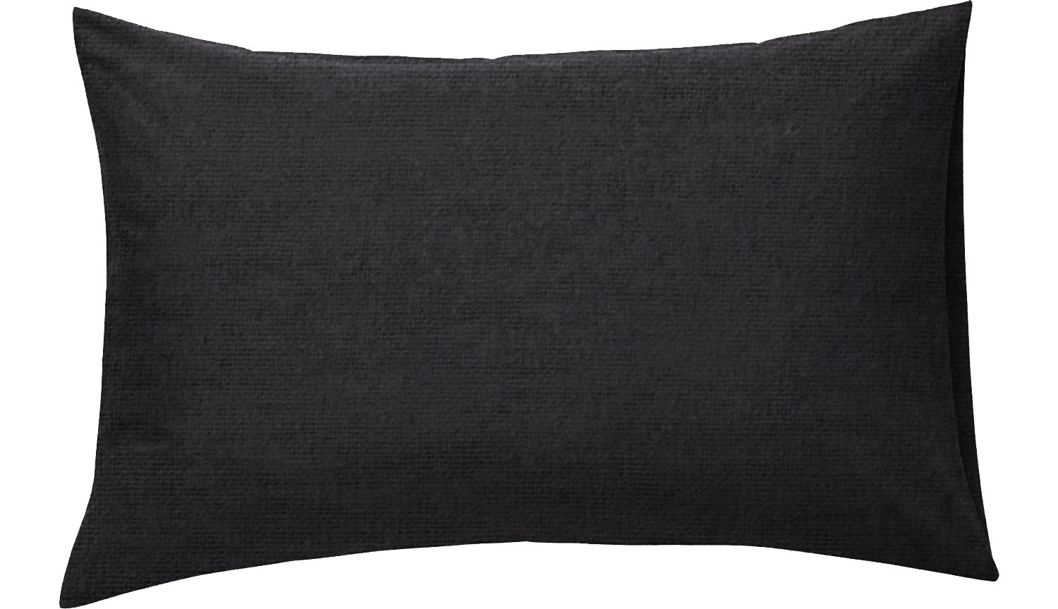 100% Brushed Cotton Soft Flannelette Pillowcase Pair 12 Colours (Pillowcase Pair, Black) — image 1