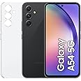 SAMSUNG Galaxy A54 5G SM-A546B/DS Dual Hybrid SIM Exyonos 1380 Android Smartphone, 6.4 Inch Dynamic AMOLED Display, 5000 mAh Battery, 256GB/8 GB EU/UK Model International Version (Black)