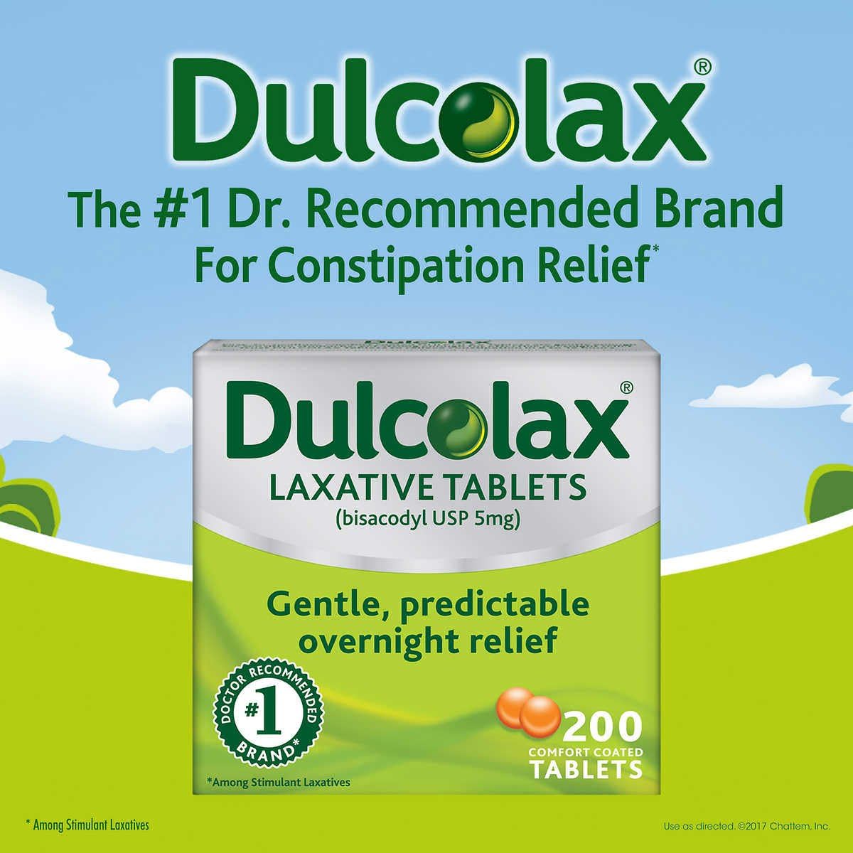 Dulcolax Stimulant Tablets 1 Pack (200 Count): Health & Personal Care
