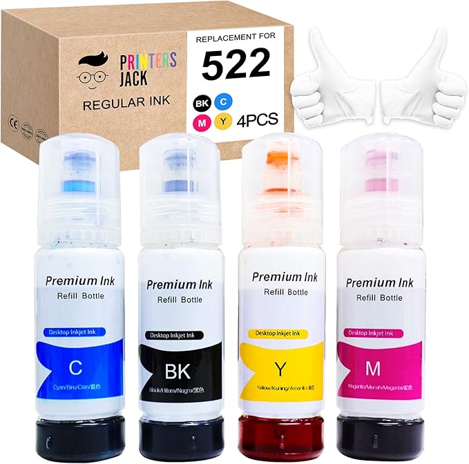 epson t522 black ink bottle
