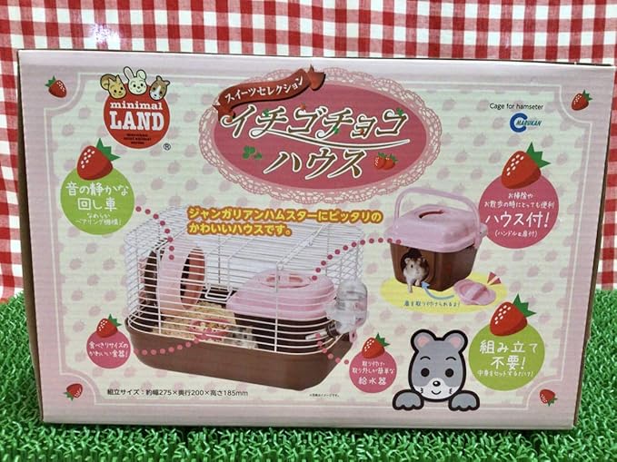 Amazon Co Jp ハムスターのイチゴチョコハウス ホビー