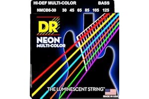 DR Strings HI-DEF NEON Bass Guitar Strings (NMCB6-30)
