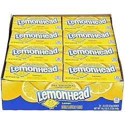 Lemonhead Hard Lemon Candy, 0.8 Ounce Boxes