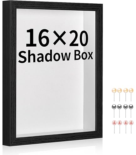 Amazon.com - MCS 16x20 Inch Dakota Wood Shadow Box Frame with