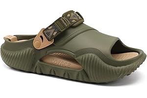 COFACE Mens Clogs with Arch Support Orthopedic Recovery Sandals Casual Size 7-15