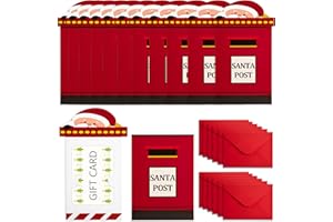 WATAYO 12 Sets Christmas Money and Gift Card Sleeves- Christmas Money Holder Ornaments for Cash Gifts with Envelopes- Santa Post Christmas Gifting Money Cards Cash Holder for Xmas Holiday Party Gift Decor