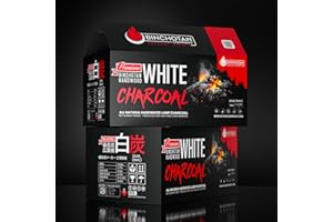 BINCHOTAN COMPANY Premium Binchotan Hardwood White Charcoal – 11 lbs. for Yakitori