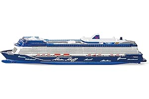 Siku – Mein Shieff 1 - White – Sturdy Luxury Ship - Metal and Plastic - PVC Free - Endless Playing Fun - Small-Scale Toy - St