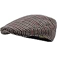 STARANCE Men Hat Wool Blend Newsboy Ivy Hat Tweed Flat Cap
