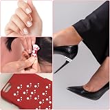 HXMJIED 660pcs Self Adhesive Flat Back Beads 3/4/5/6mm Facial Jewelry view 7