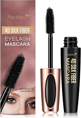 Amazon Asavea4dマスカラシルクファイバーラッシュマスカラシルク繊維で極太極長まつ毛に 黒 ウォータープルーフ Asavea マスカラ 通販