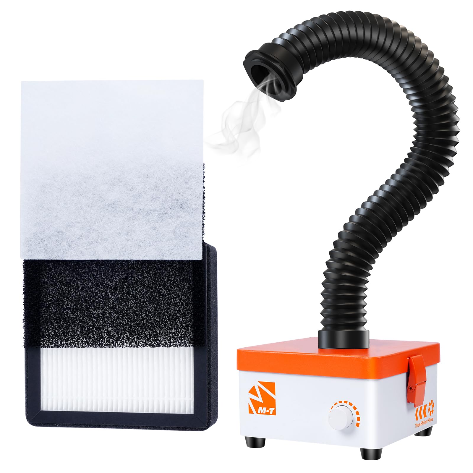 Photo 1 of Fume Extractor,Solder Smoke Absorber,Solder Fume Extractor,Soldering Iron Smoke Extractor,Fume Extractor for Laser Engraving Cutter