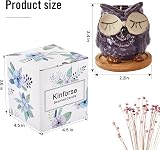 Kinforse Lavender Owl Scented Soy Candle Gift Set 4.3 oz view 5