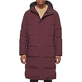 DKNY Arctic Cloth Hooded Extra Long Parka Jacket