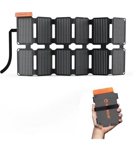Amazon.com : 60 Watt Foldable Solar Panel (F16-3600) : Patio, Lawn
