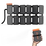 FlexSolar 36W Ultra-Portable Solar Panel Charger with Quick Charge, USB-A & USB-C & DC Ports, Ultra-Lightweight for Outdoor Emergency Power, Backpacking, Hiking, and Camping