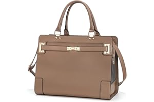 MINSONG Fashion Pet Carrier Dog Cat Carrier Purse Soft-Sided Leather Handbag Pet Tote Bag for Small Dogs Puppy and Cats TSA Airline Approved (Khaki)