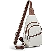 Mroede Sling Bag Crossbody Bags for Women Small Cross Body Bag Fanny Packs Chest Sling Purse for Daily Travel Leisure Sport
