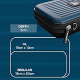 Target Darts Takoma XL Darts Wallet Black Holds 6 Darts Case view 6