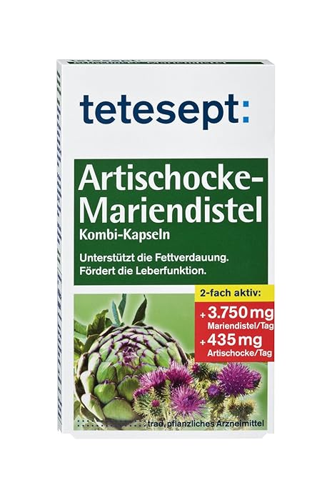 tetesept Cynara de Marie Cardo nevera Cápsulas, 40: Amazon.es ...