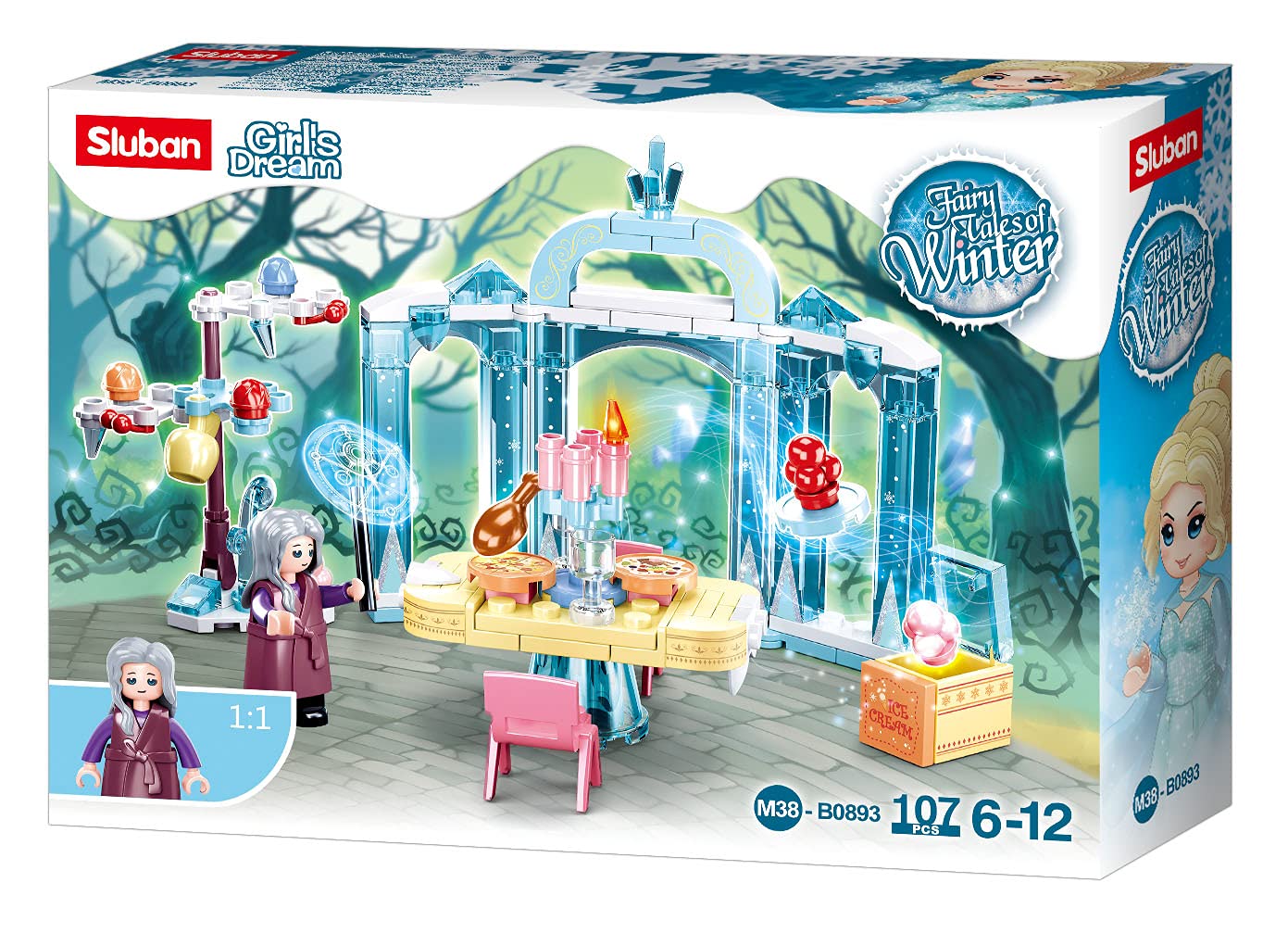 Sluban Fairy Tales of Winter Dinner 107pcs