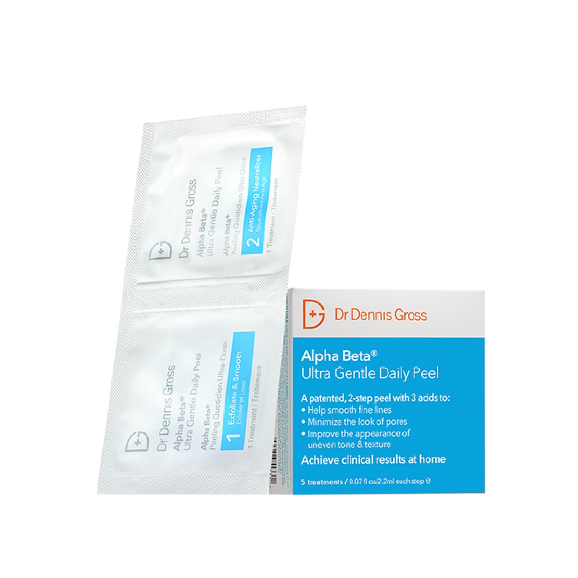 Dr. Dennis Gross Alpha Beta Peel Ultra Gentle Daily Peel For Unisex 30 Packs Pads