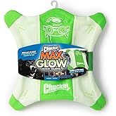 Chuckit! Flying Glow Squirrel Fetch Dog Toy, (10.5 Inch Length), Glow in The Dark Dog Toy, Pack of 1, Size Medium, for All Br
