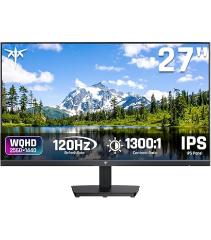 KTC 27インチ モニター WQHD(2560×1440) 100Hz IPS Amazon.com: KTC 27 Inch QHD(2560 * 1440) 100Hz Computer