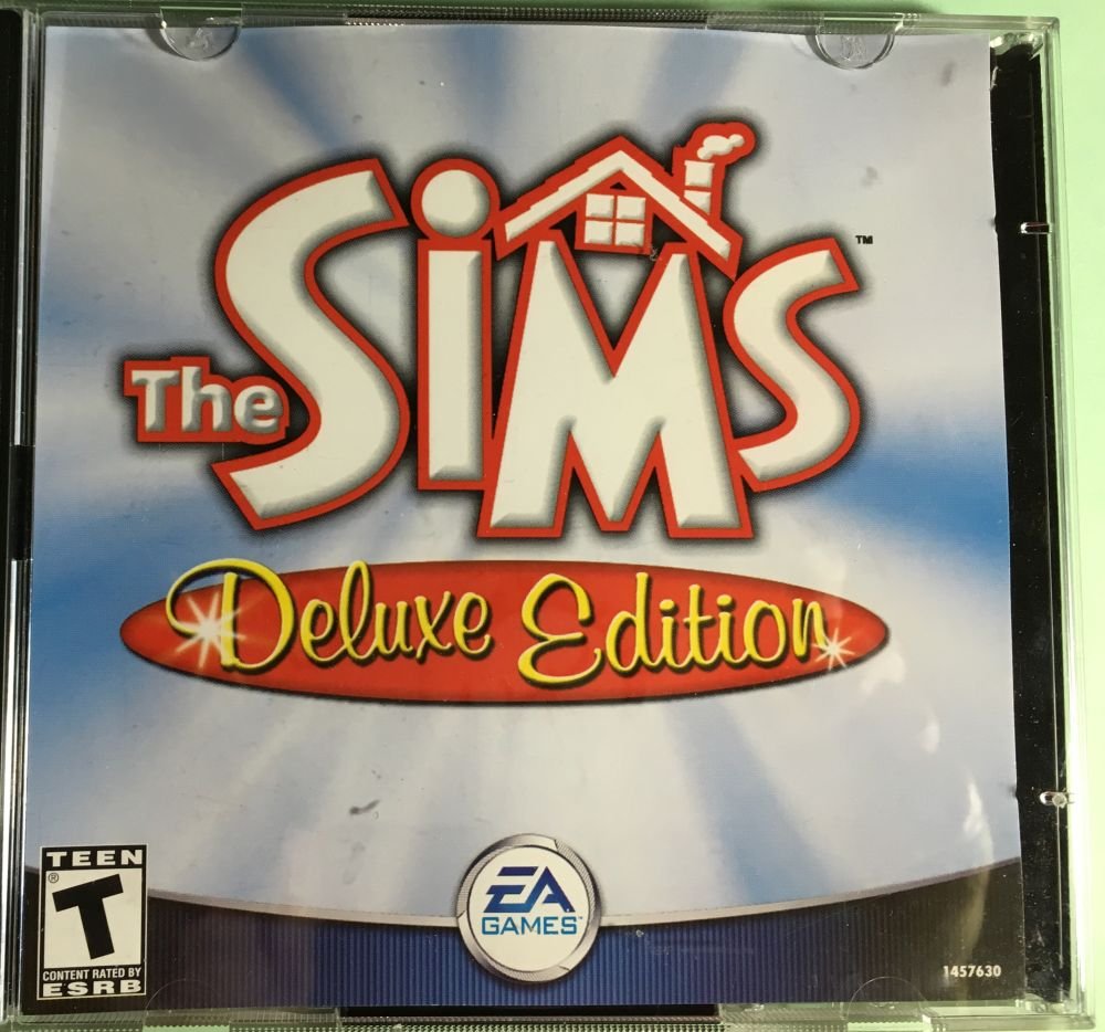 The Sims Deluxe Edition EA Games. CD. 2 Discs.