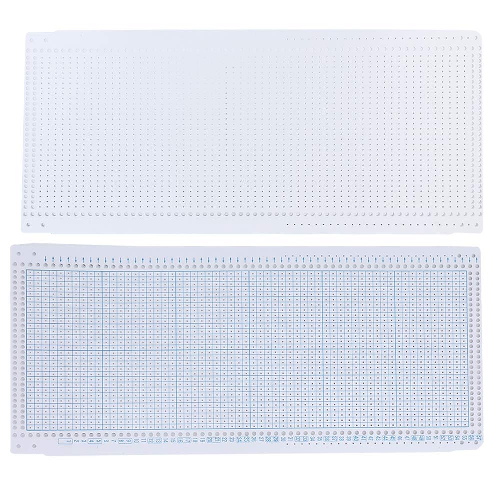 10pcs 30 Stitch Punch Card Set, SK-270 SK-272 SK-370 SK830 Knitting Machines Punch Cards with with 10Pcs Grid Pape DIY Sweater Hand Crafts Accessory