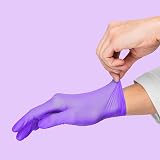 Meditrade Nitrile Viola Examination Gloves Large 8-85 Violet Powderfree view 4