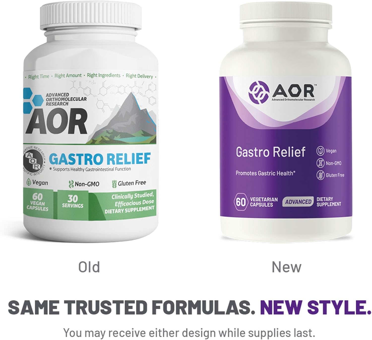 AOR, Gastro Relief, Natural Supplement for Gastro Health with Mastic