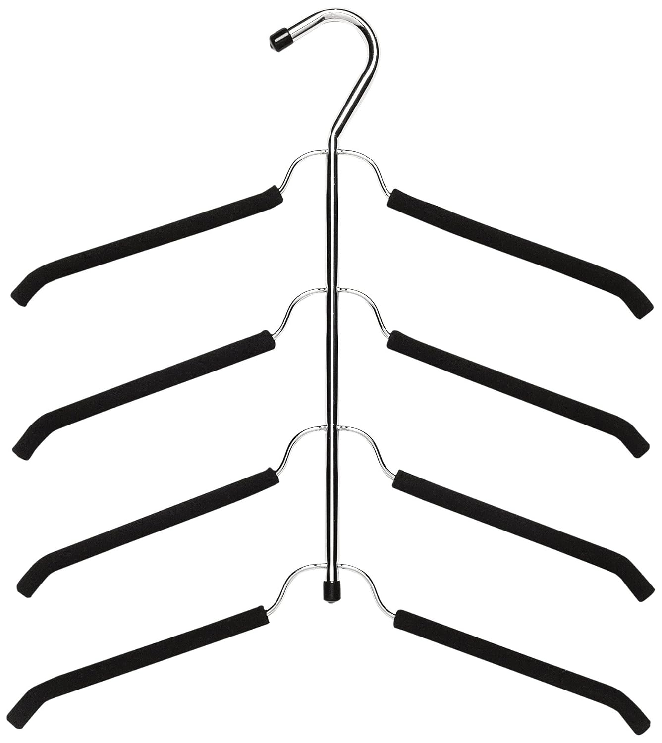 Whitmor 6100-1154 Chrome and Foam Blouse Hanger