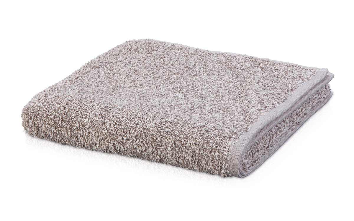 Möve Brooklyn bath towel 80 x 150 cm, 85% cotton / 10% viscose / 5% linen, nature/cashmere