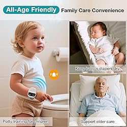 Chumoasis Wireless Bedwetting Alarm for Boys and
