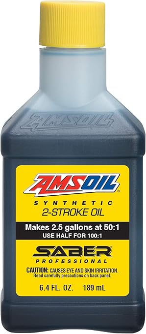 Amazon Com Amsoil Saber Professional Synthetic 2 Stroke Oil 6 4 Oz Automotive