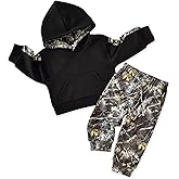 MINIFEIKO Toddler Baby Boys Camouflage Sweatsuit