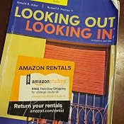 Cengage Advantage Books Looking Out Looking In 9781305645349 Media Studies Books Amazon Com