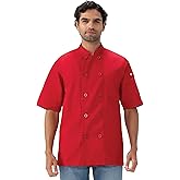Chef Works Unisex Volnay Chef Coat | Breathable &amp; Lightweight Fabric, Easy Movement &amp; Comfortable Fit, Durable Construction &amp; Long-Lasting Wear