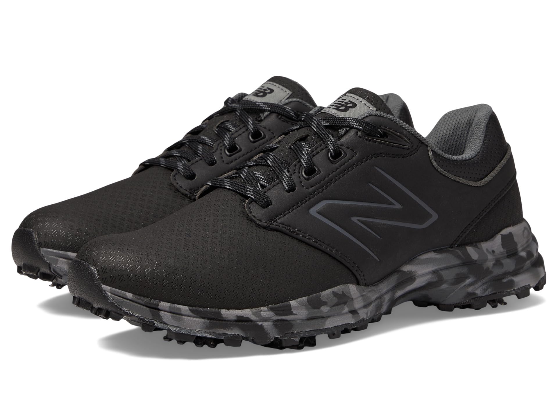 New Balance Men’s Brighton Golf Shoe, 8 D, Black Multi