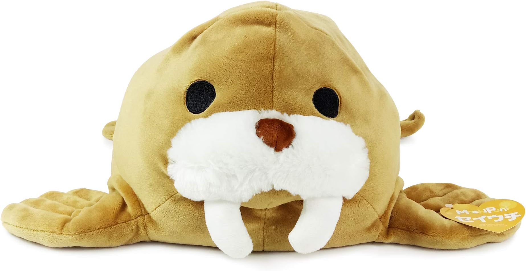 Mochipuni Nihon Auto Toy Super Cute and Soft Japanese Stuffed Plush Animal Series (Walrus)
