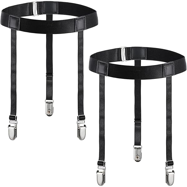 Amazon.com: Neoviancia Plus Size Garter Belts for Women, Elastic Thigh Garter  Belt for Thigh High Stockings with Band Metal Clips : Clothing, Shoes &  Jewelry