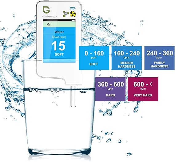 Probador de nitrato Greentest ECO 5F, medidor de agua digital de ...