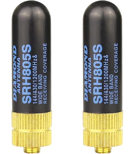 OTOTEC 2pcs Radio SRH805S SMA-F Antenne Bullet Femelle 144/430