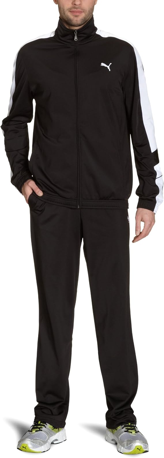 PUMA Men's Tracksuit Polyester blackblack Amazon.co.uk Clothing