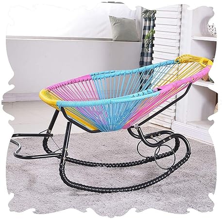 Q.AWOU Mecedora Jardín Relax Muebles Sillón de Interior Sillones para