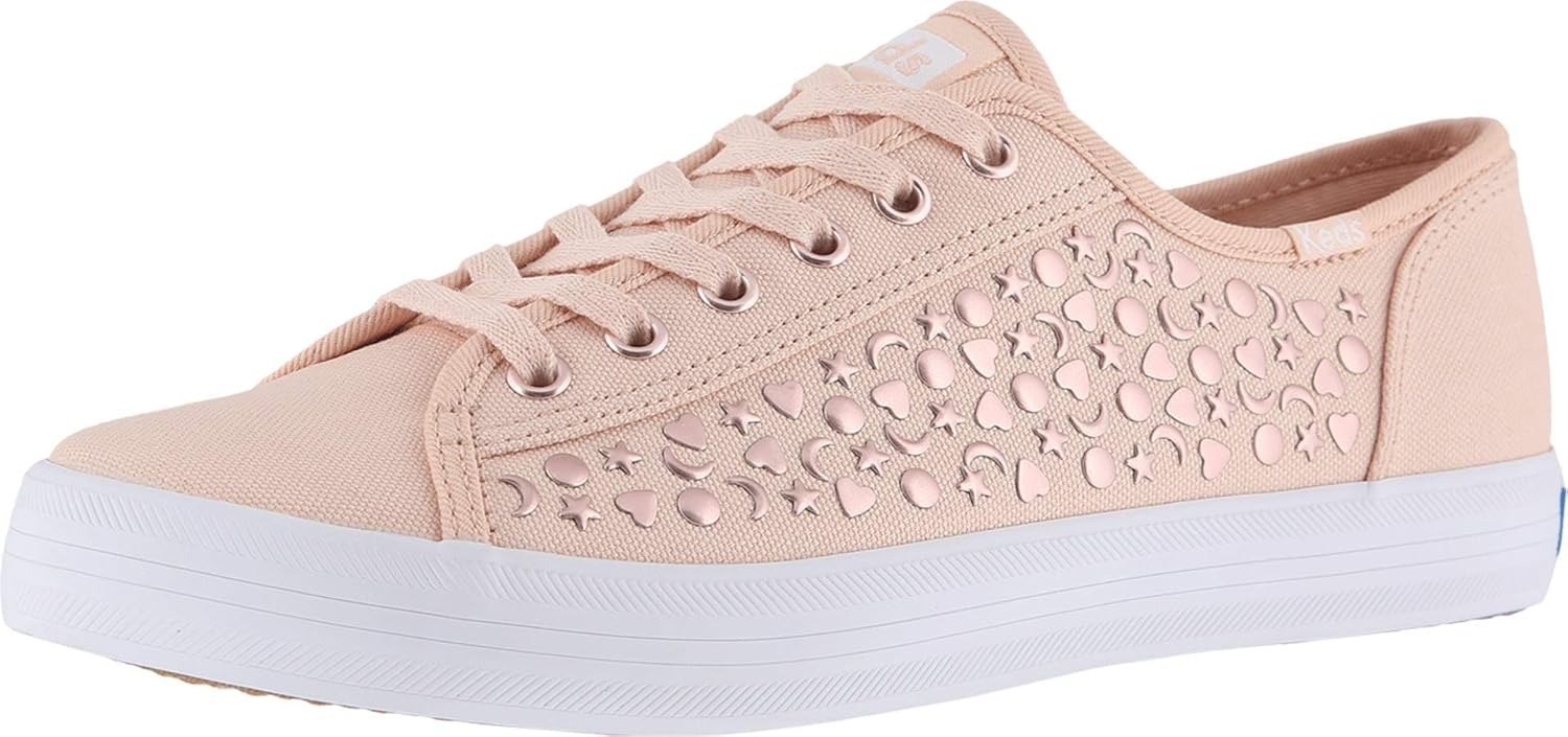 keds kickstart iridescent canvas sneakers