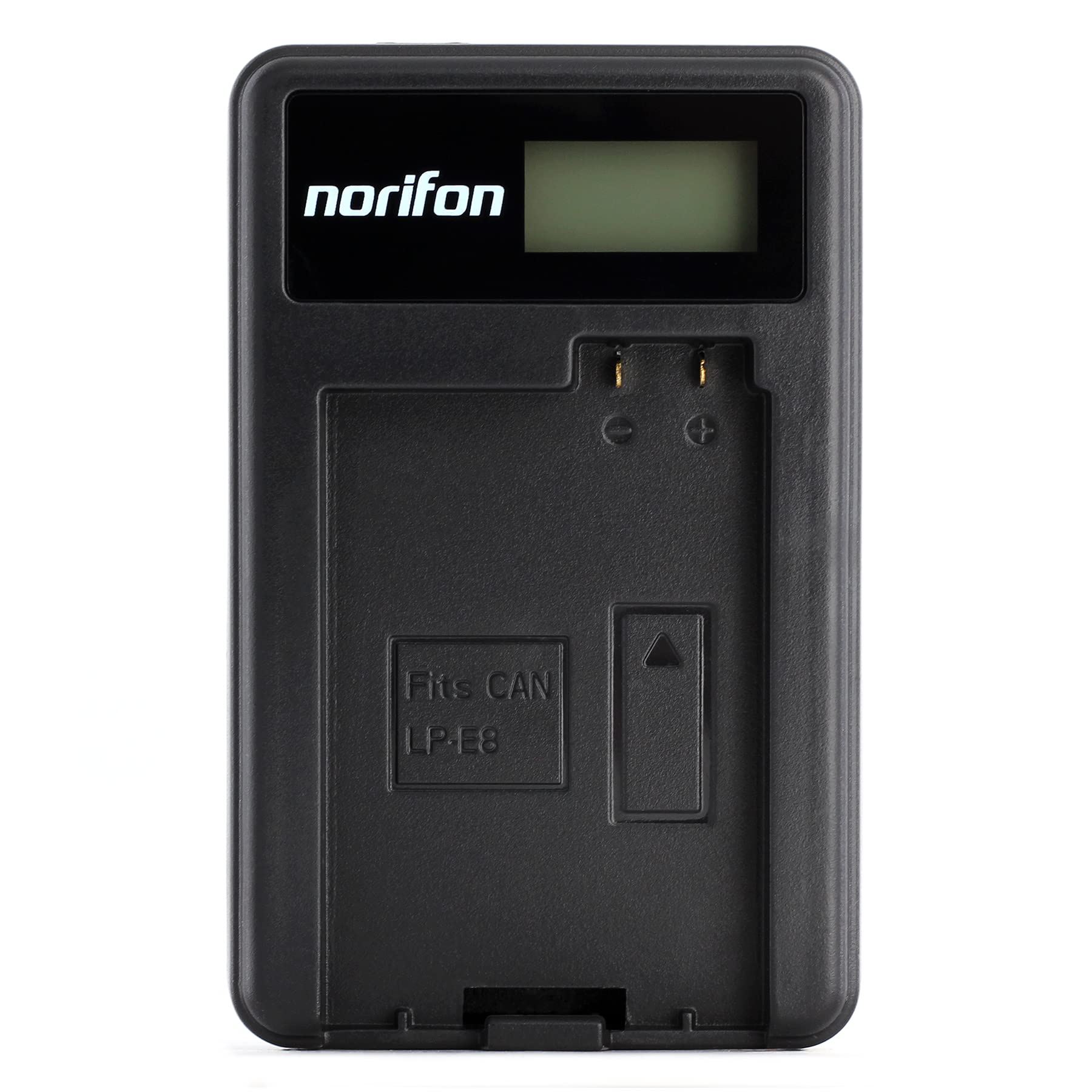 Norifon LP-E8 LCD USB Charger for Canon EOS 550D, EOS 600D, 650D, 700D, EOS Kiss X4, X5, X6i, EOS Rebel T2i, EOS Rebel T3i, T4i, Rebel T5i Camera and More