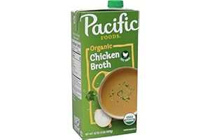 Pacific Foods Organic Chicken Broth 32 oz Carton